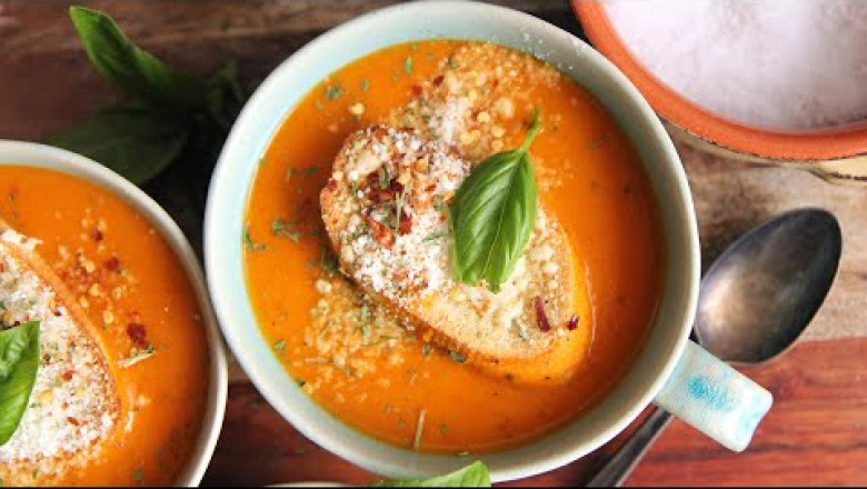 Laura Vitale Makes The Ultimate Tomato Bisque