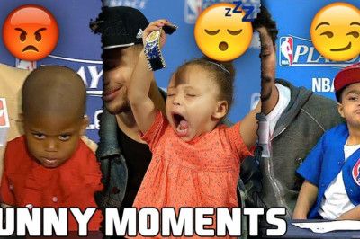 NBA Players Kids FUNNY MOMENTS