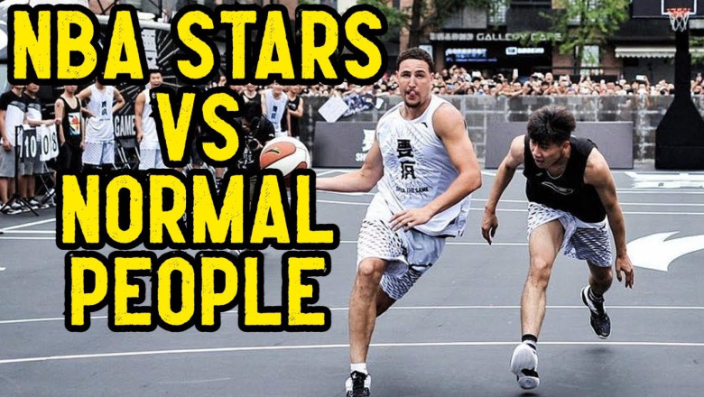 NBA Stars vs Regular People MiX 2021
