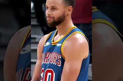 Steph looking at Klay 😁 #shorts