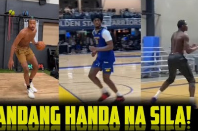 WATCH How Ready the Youngbloods of the WARRIORS are! LISTEN, WISEMAN, MOODY, POOLE!