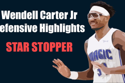 Wendell Carter Jr Defensive Highlights | 2021-22 Orlando Magic NBA