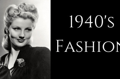 1940's FASHION- FASHION HISTORY SESSIONS