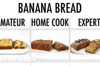 4 Levels of Banana Bread: Amateur to Food Scientist