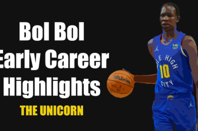 Bol Bol Early Career NBA Highlights | 2019 - 2022 Denver Nuggets