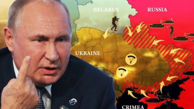 Ukraine vs Russia War Time Lapse Map ( DAY 1 To NOW )