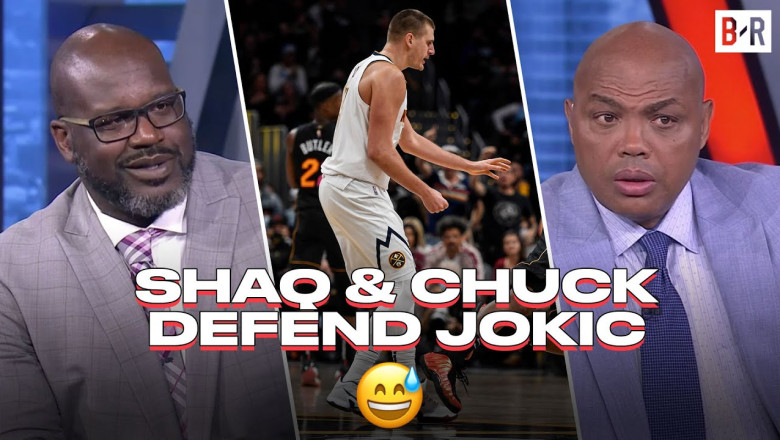 Chuck &amp; Shaq REACT To Jokic-Morris Fight: "You Can't Hit Somebody And Turn Your Back"