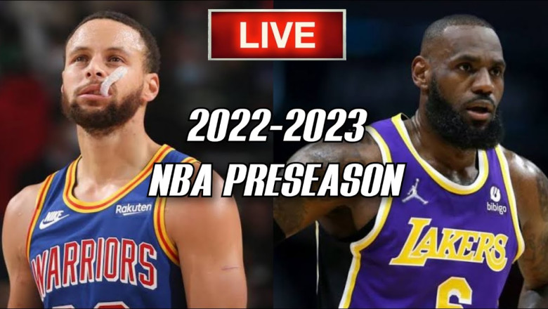 Golden State Warriors vs LA Lakers LIVE Full Game | NBA 2022 Preseason | NBA 2K23