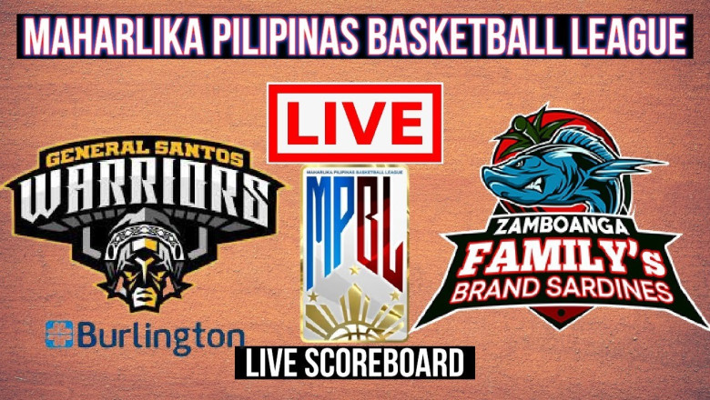 Live: GenSan Warriors Vs Zamboanga Family's Brand Sardines | MPBL | Play by Play | Live Scoreboard