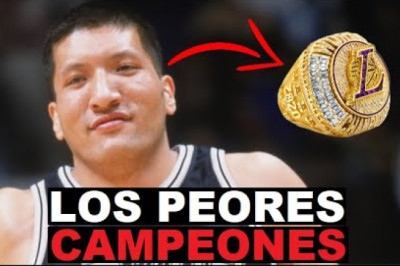 LOS PEORES CAMPEONES DE LA NBA