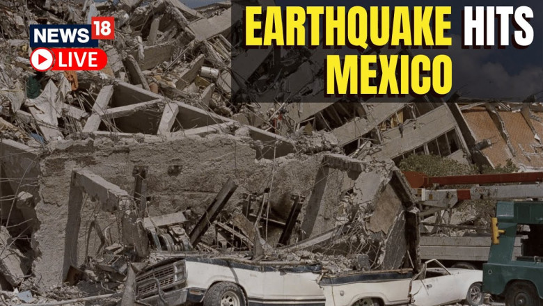 Now Live Mexico Earthquake