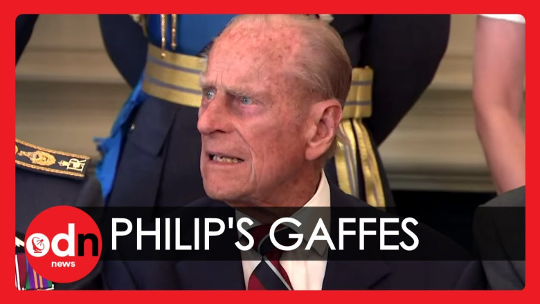 The Duke of Edinburgh's greatest gaffes caught on camera