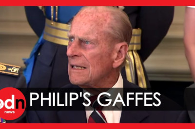 The Duke of Edinburgh's greatest gaffes caught on camera