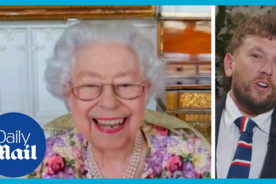 The Queen laughs during video call with Australians of the Year | Platinum Jubilee