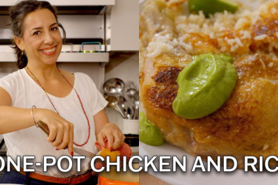 Carla Makes One-Pot Chicken and Crispy Rice