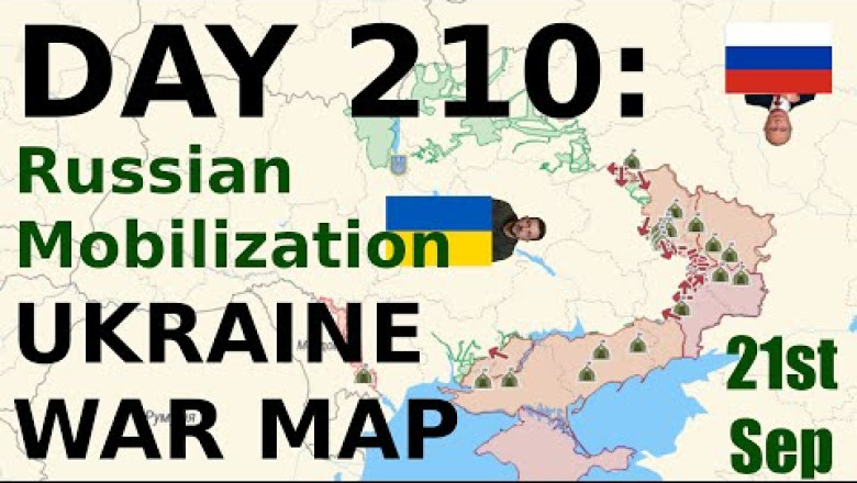 Day 210: Ukraine War Map
