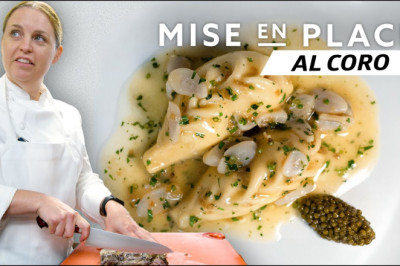 How a Master Chef Serves a New Italian Tasting Menu Every Month