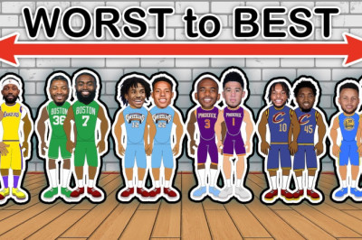 NBA Backcourts Ranked from WORST to BEST!