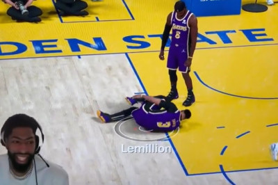 When Anthony Davis Plays As Himself In NBA 2K23...