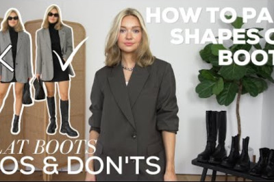 DOS and DON'TS OF STYLING BLACK BOOTS |  An in-depth guide on how to pair different shapes of boots