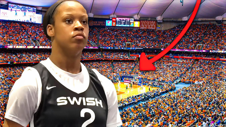 SHAQ'S DAUGHTER IS DUNKING WITH EASE!