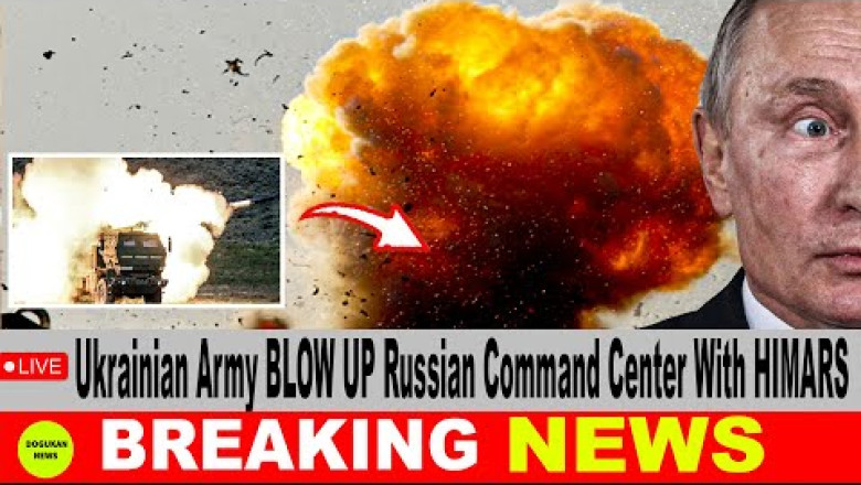 Ukrainian Army BLOW UP Russian Command Center With ‘’HIMARS’ !!  UKRAİNE RUSSİA WAR NEWS