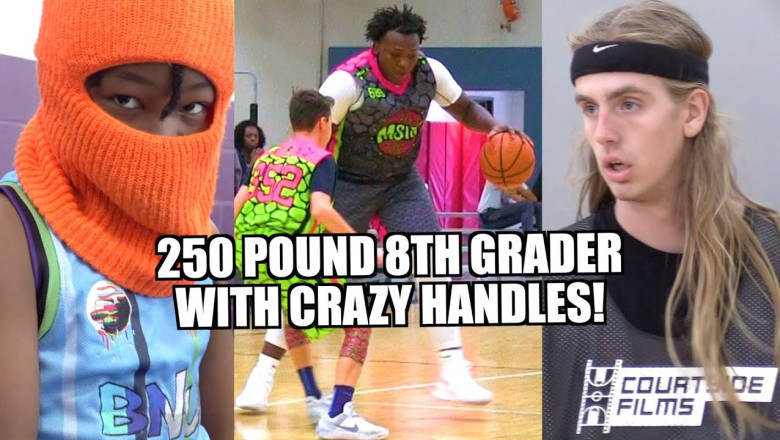 250 POUND 8TH GRADER WITH HANDLES! These Are Not Your Average Hoopers!