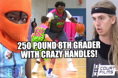 250 POUND 8TH GRADER WITH HANDLES! These Are Not Your Average Hoopers!