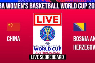 Live: China Vs Bosnia and Herzegovina | Fiba Women's Basketball World Cup 2022 | Live Scoreboard
