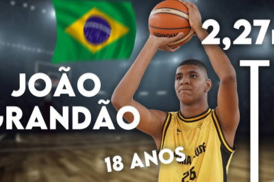 THE BRAZILIAN PIVOT OF 2.27 METERS THAT IS PROMISE FOR THE NBA - O PIVÔ BRASILEIRO DE 2,27 METROS QUE É PROMESSA PARA NBA