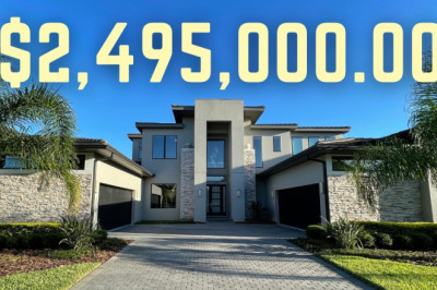 Touring a $2,495,000 Modern Luxury Lakefront Home | Luxury Homes