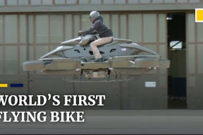 ‘Like Star Wars’: World’s first flying bike, made in Japan, debuts in the US