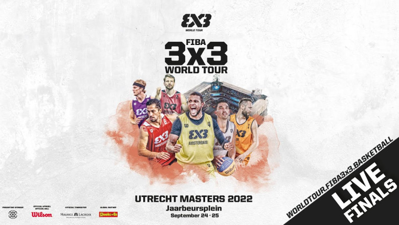 LIVE 🔴 | FIBA 3x3 World Tour Utrecht Masters 2022 | Finals