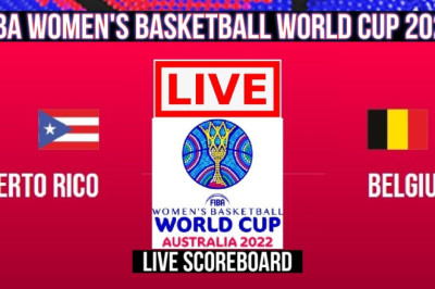 Live: Puerto Rico Vs Belgium | FIBA Women's Basketball World Cup 2022 | Live Scoreboard
