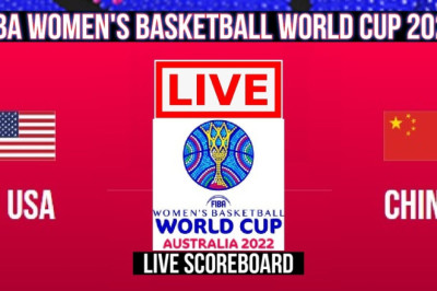 Live: USA Vs China | FIBA Women's Basketball World Cup 2022 | Live Scoreboard | Play By Play