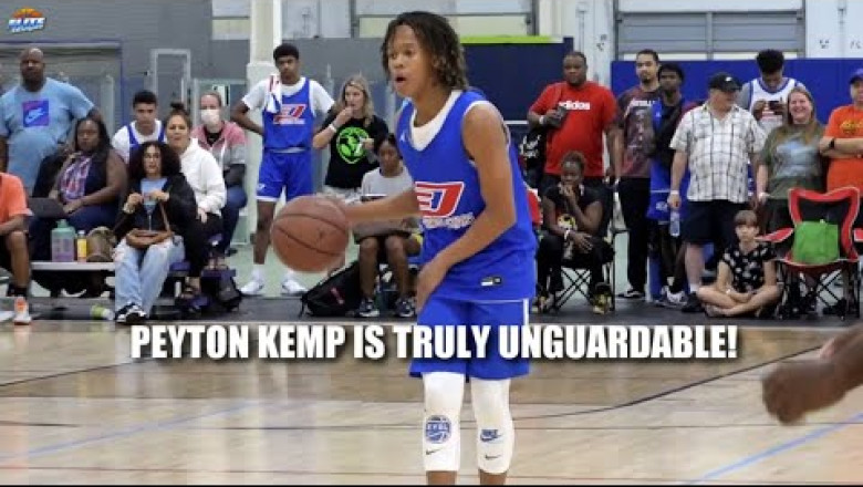 Peyton Kemp is UNGUARDABLE! Elite PG w/ HANDLES &amp; All Around Game!