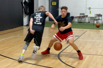 Professor 1v1 vs Pro Dunker Andrew McFly.. Almost LOSES