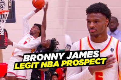 BRONNY JAMES IS A LEGIT NBA PROSPECT NOW!
