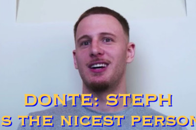 DONTE DiVINCENZO: “Once I had the conversation with Steph (Curry) & Draymond everything slowed down”
