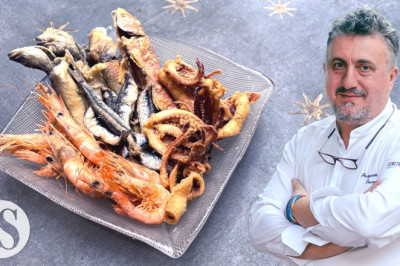 Fried Seafood: the perfect frying and the way of preserving it by chef Pasquale Torrente