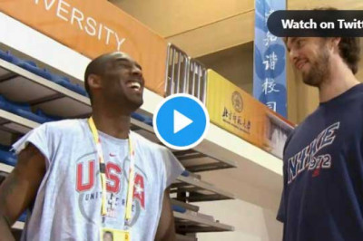 “I'm running through Pau's f****g chest”   - Kobe Bryant (2008 Olympics)