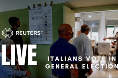 LIVE: Italians vote in general election