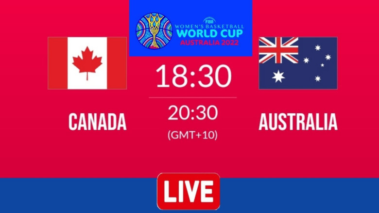 Canada vs Australia fiba womens basketball world cup 2022 live scoreboard play by play