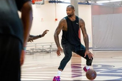 DeMarcus cousins looking slim training 2022