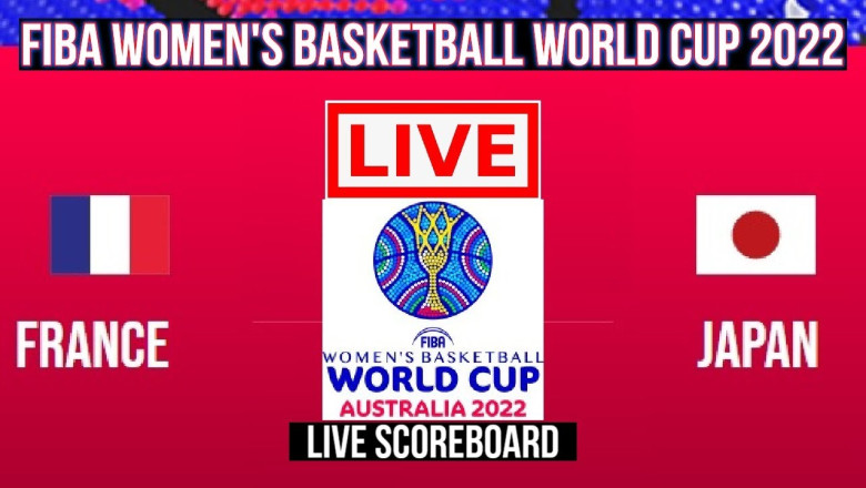 Live: France Vs Japan | FIBA Women's Basketball World Cup 2022 | Live Scoreboard | Play By Play