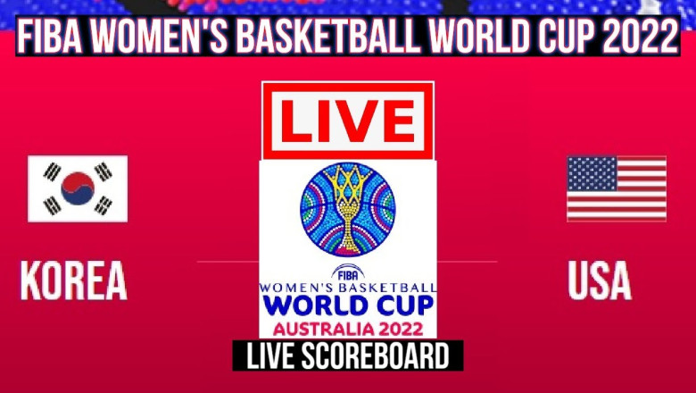 Live: Korea Vs USA | FIBA Women's Basketball World Cup 2022 | Live Scoreboard | Play By Play