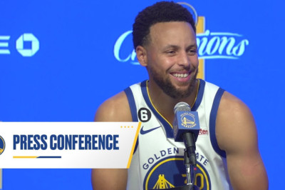 Stephen Curry 2022 Media Day Press Conference | Golden State Warriors