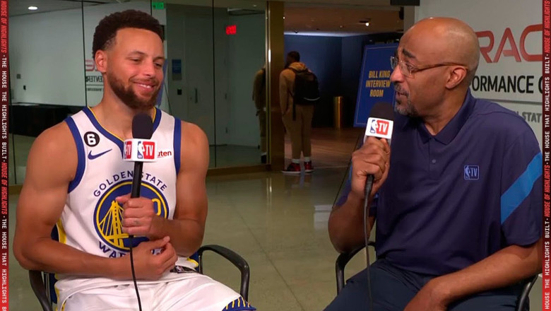 Stephen Curry Talks About Going Back-To-Back | 2022 NBA Media Day