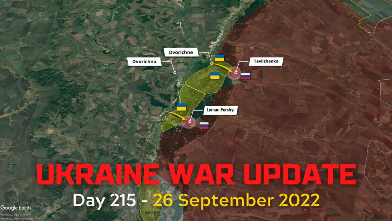 Ukraine expands control east of Oskil river &amp; north of Lyman | Russians attack Odradivka &amp; Zaitseve