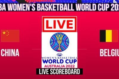 Live: China Vs Belgium | FIBA Women's Basketball World Cup 2022 | Live Scoreboard | Play By Play